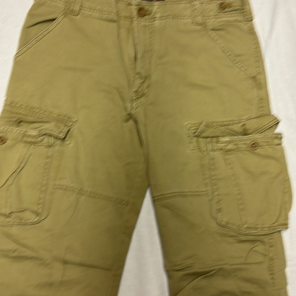 IZOD Cargo Pants Cotton Beige Men's Size 34 x 32 - Picture 2 of 8